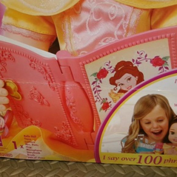NIB My First Disney Princess Belle Singing & Storytelling Interactive 20" Doll - Picture 14 of 16